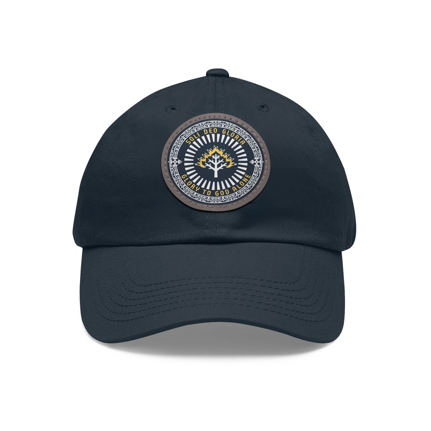 Soli Deo Gloria Leather Patch