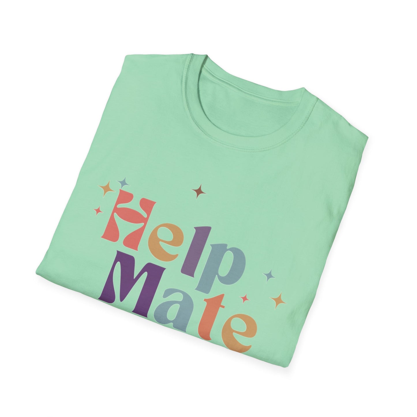 ‘Help Mate’ Softstyle Women’s T-Shirt