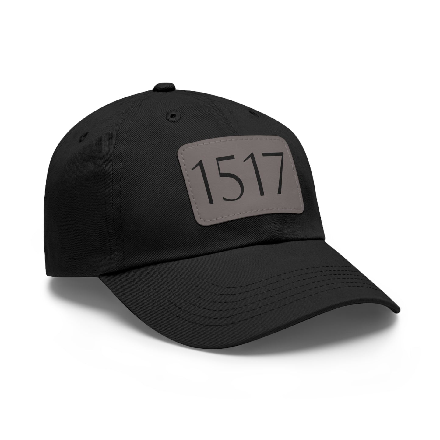 ‘1517 Reformation’ Leather Patch Fitted Cap