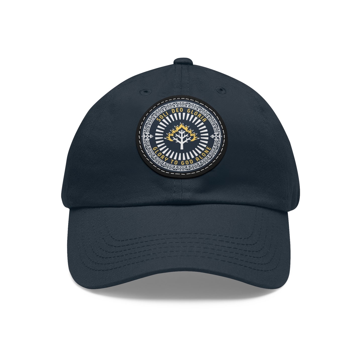 Soli Deo Gloria Leather Patch