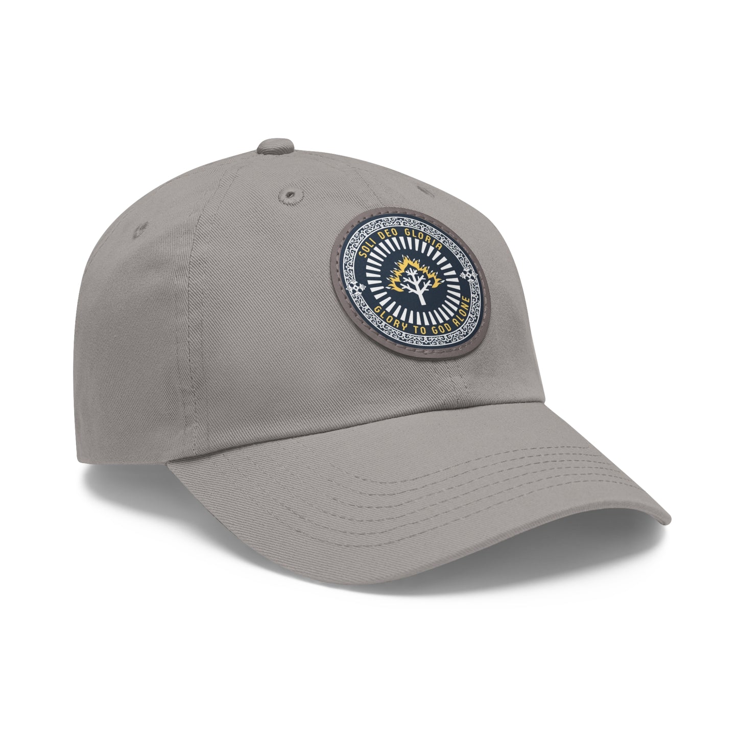 Soli Deo Gloria Leather Patch