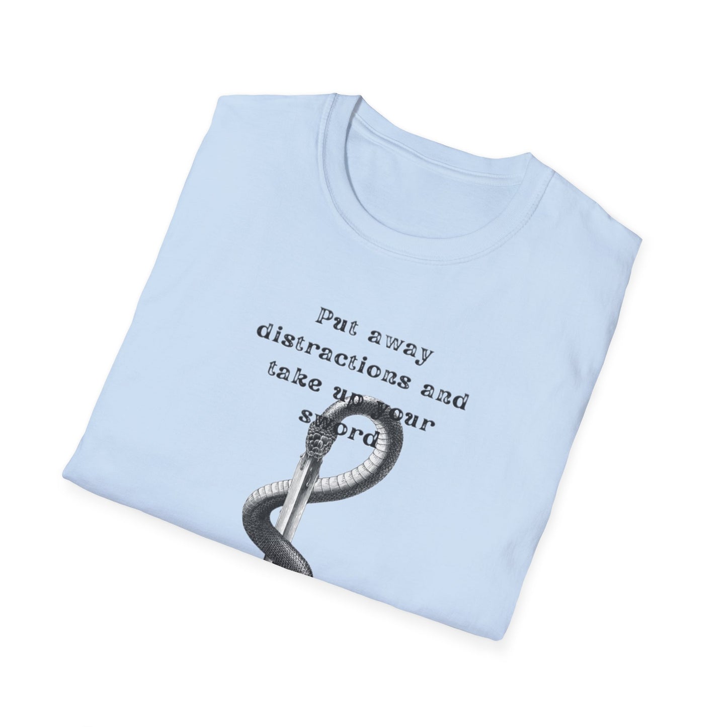 ‘Put Away Distractions’ Softstyle T-Shirt