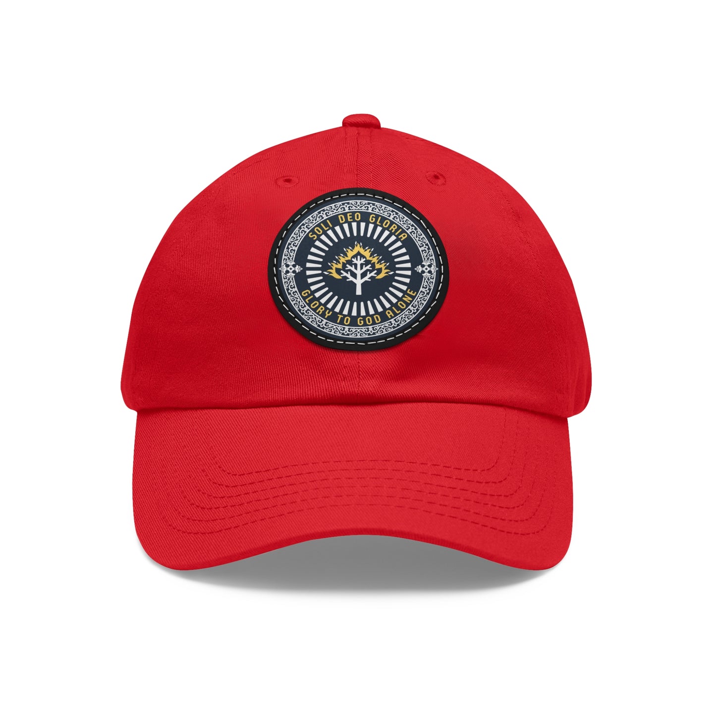 Soli Deo Gloria Leather Patch