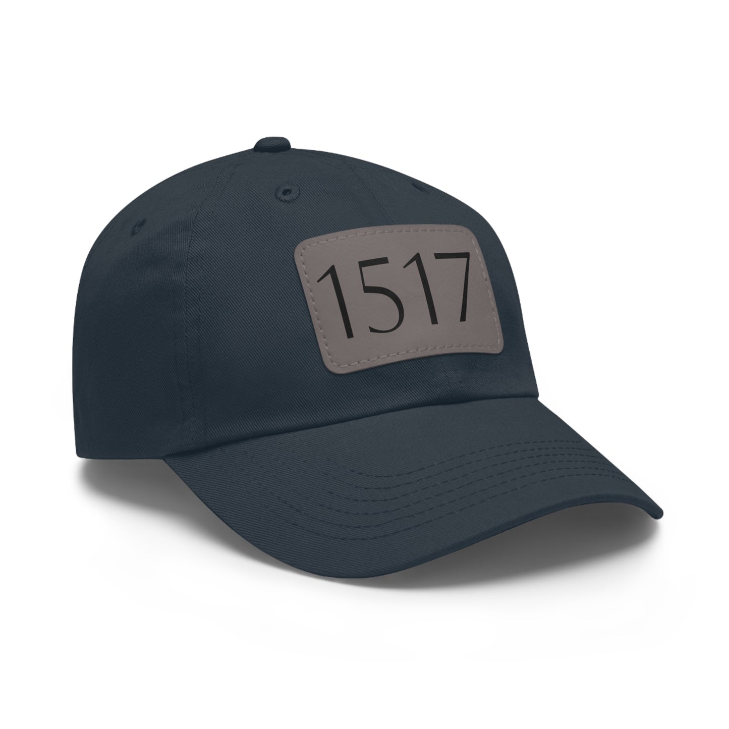 ‘1517 Reformation’ Leather Patch Fitted Cap