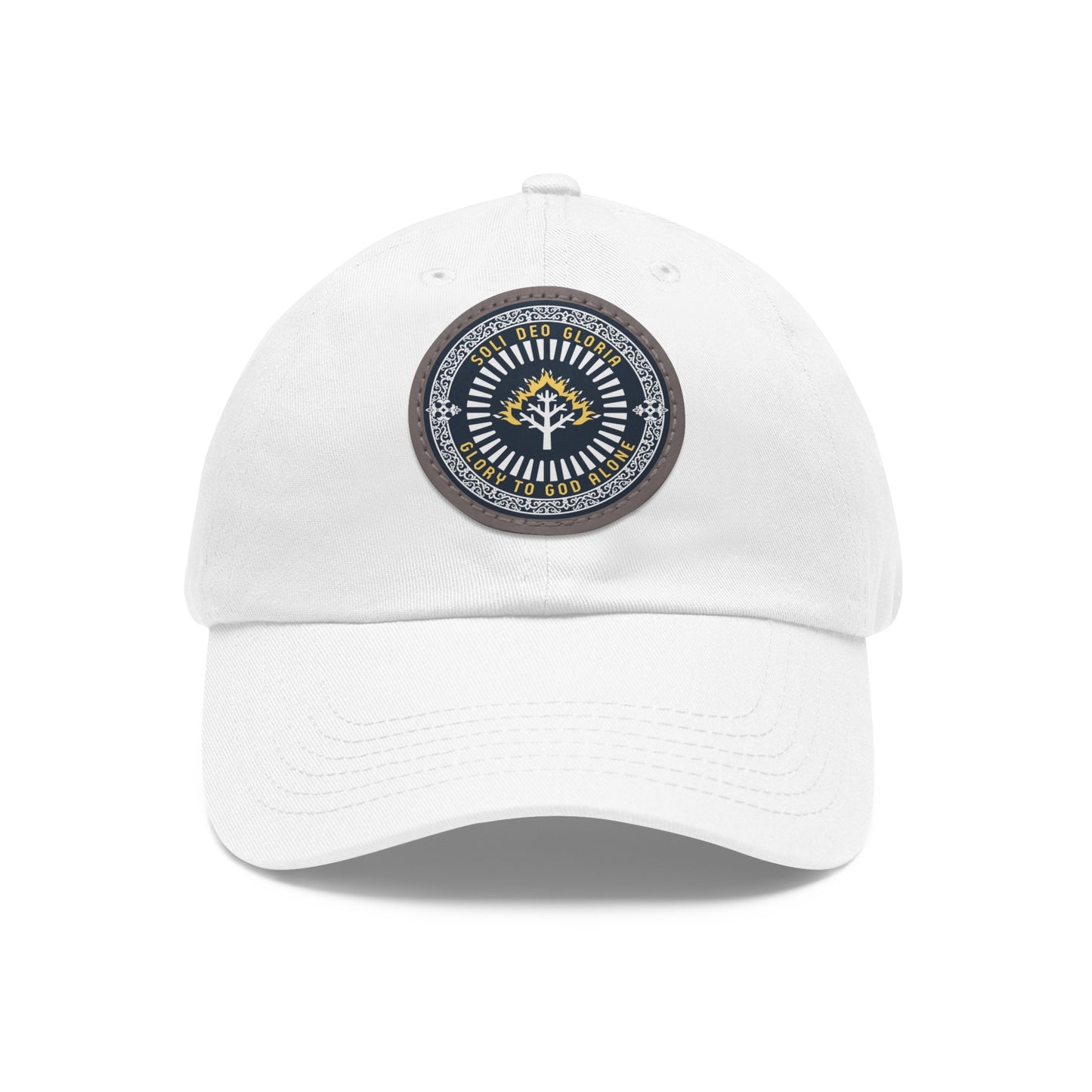 Soli Deo Gloria Leather Patch