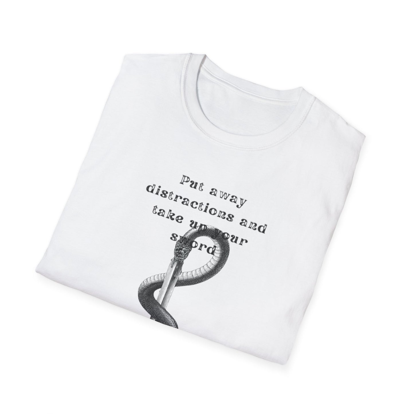 ‘Put Away Distractions’ Softstyle T-Shirt