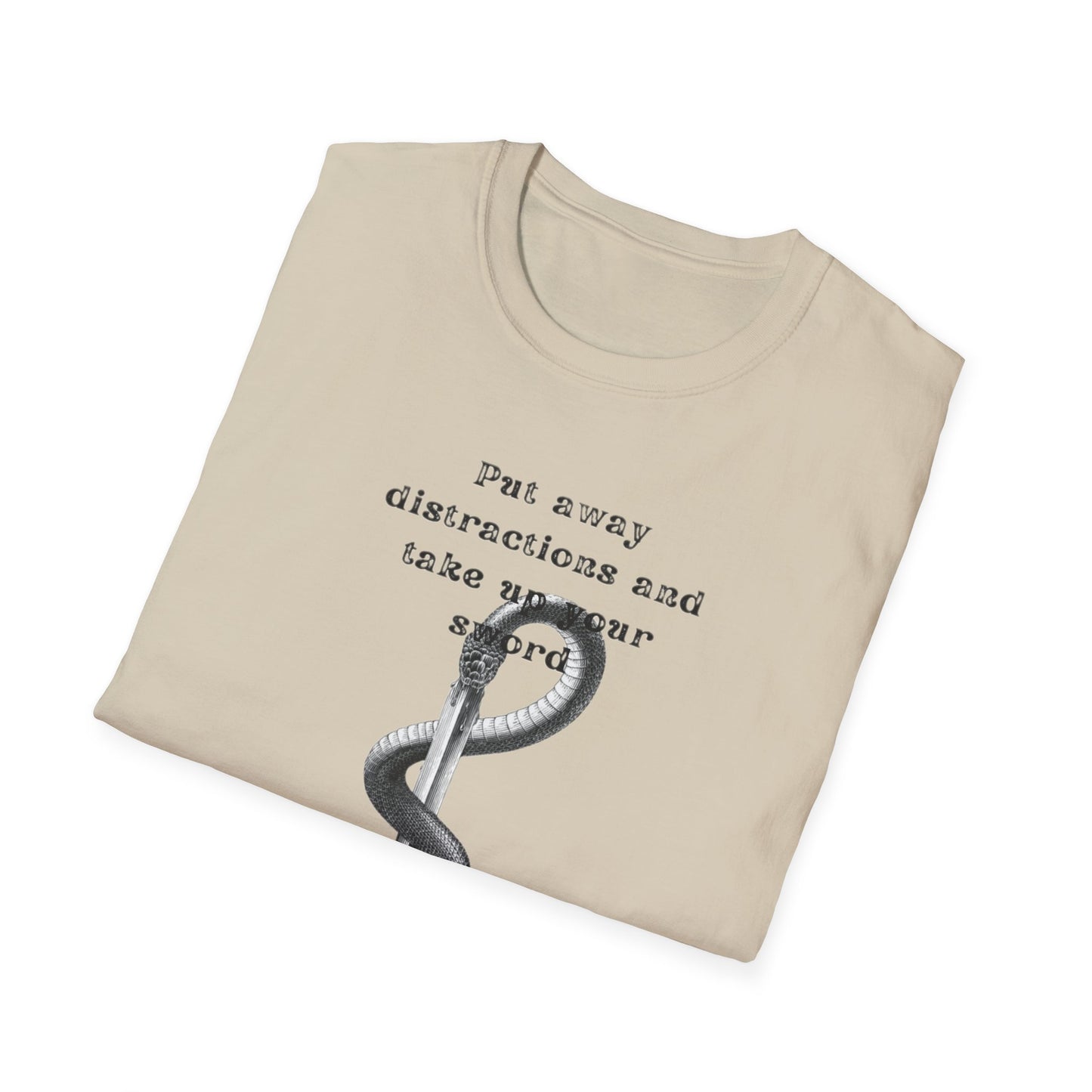 ‘Put Away Distractions’ Softstyle T-Shirt