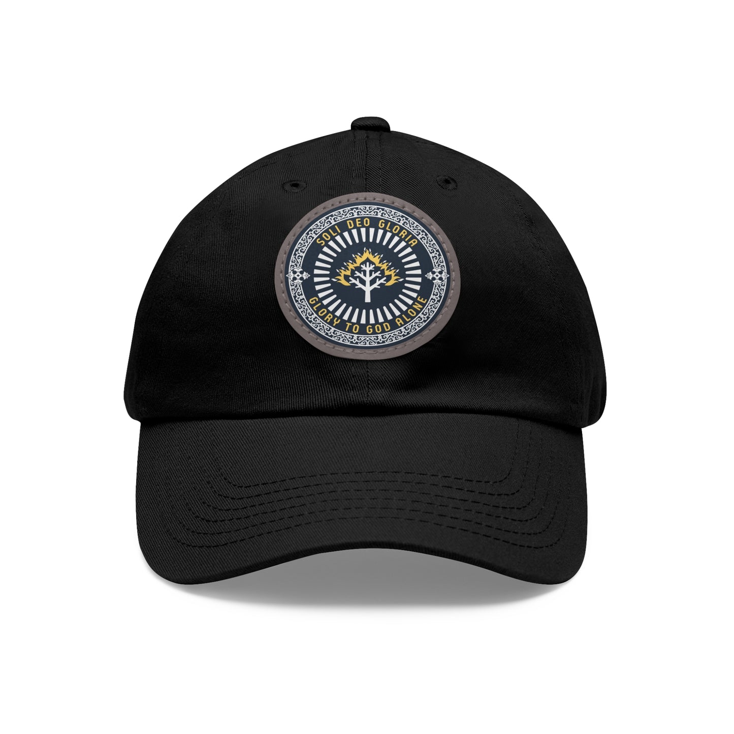 Soli Deo Gloria Leather Patch
