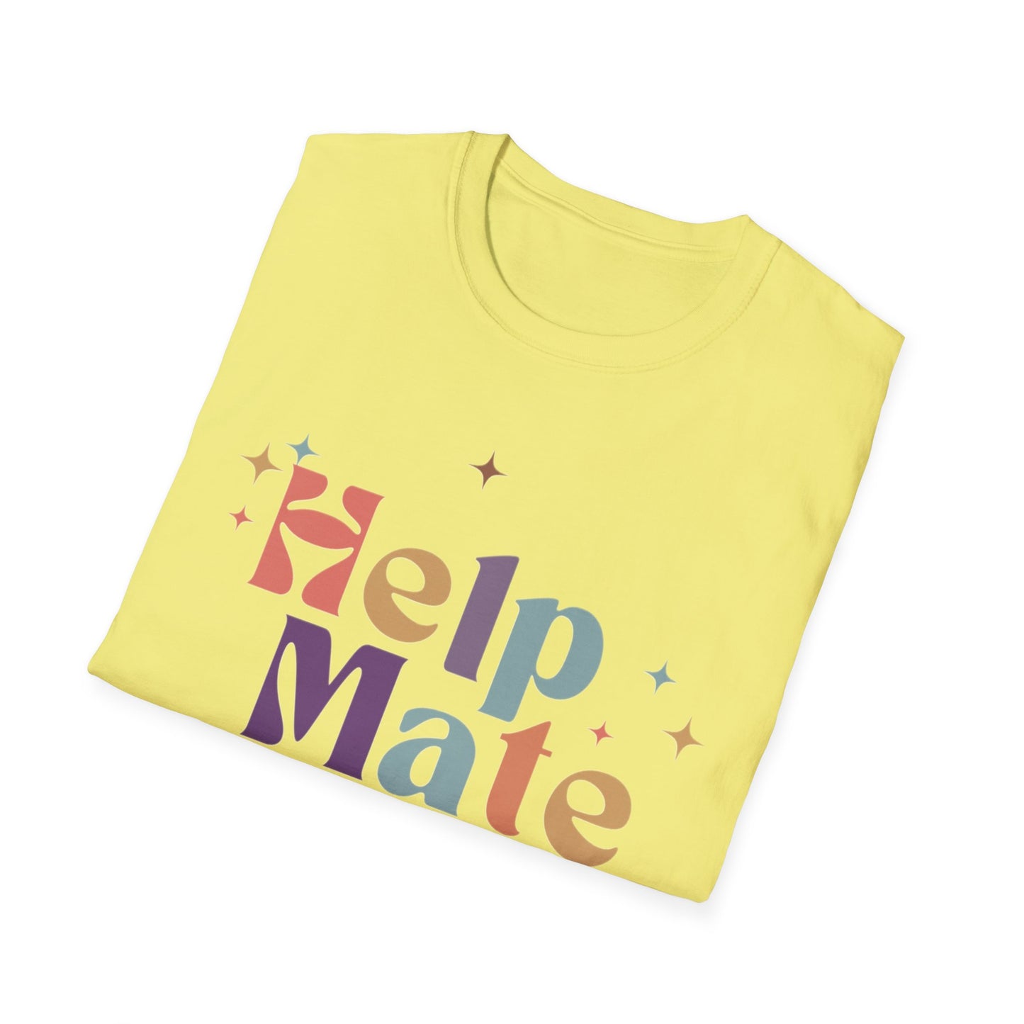 ‘Help Mate’ Softstyle Women’s T-Shirt