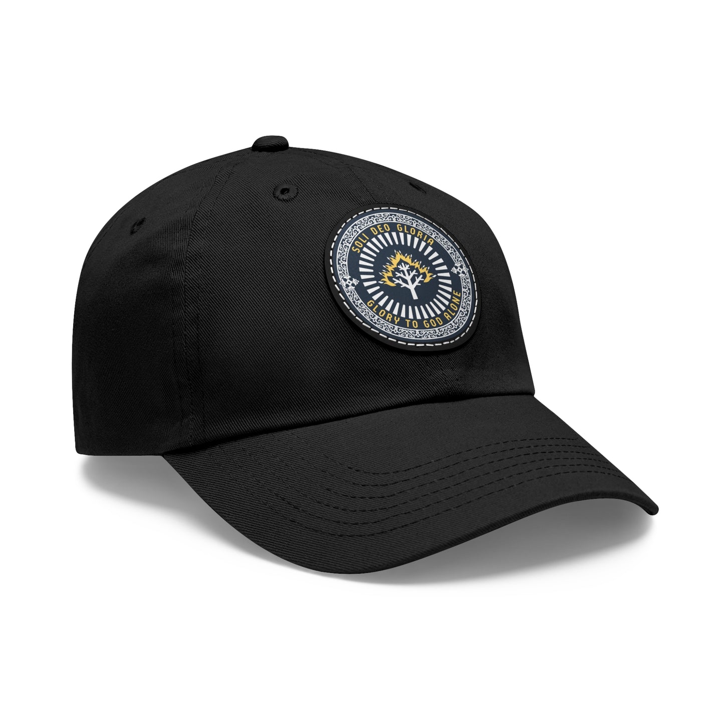 Soli Deo Gloria Leather Patch