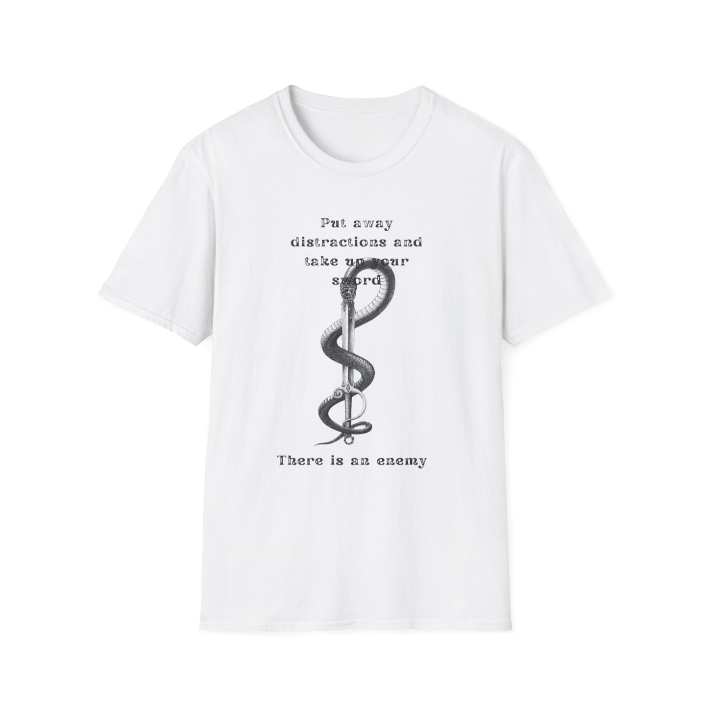 ‘Put Away Distractions’ Softstyle T-Shirt