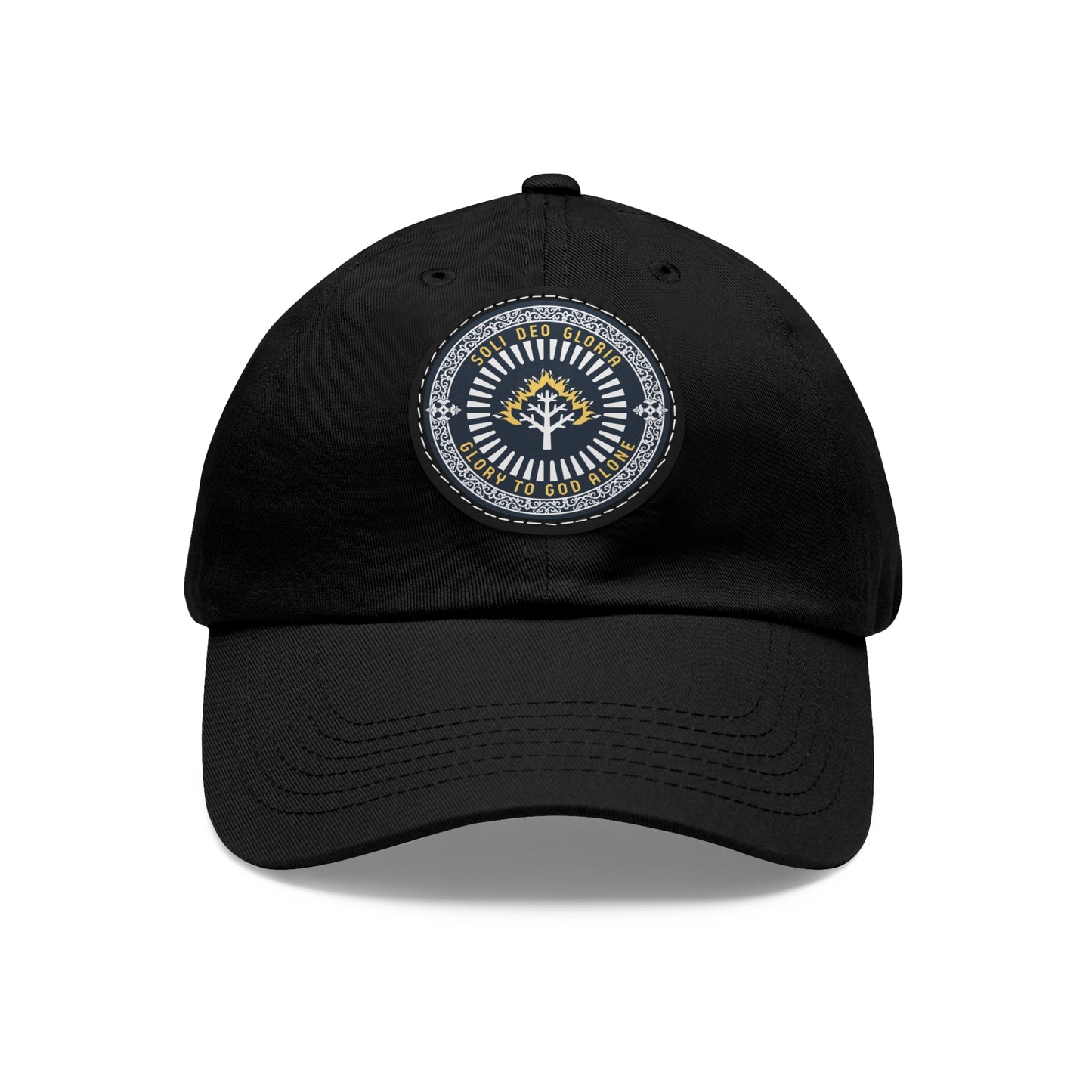 Soli Deo Gloria Leather Patch