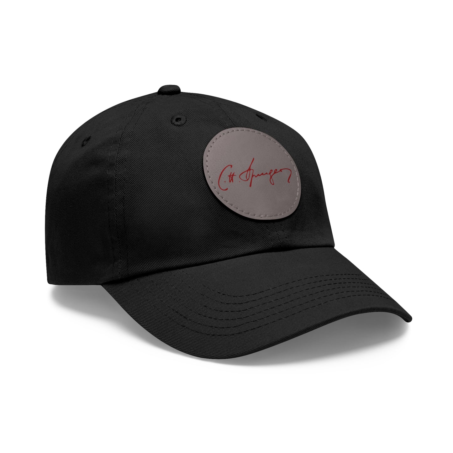 ‘Charles Spurgeon’ Signature Collection Leather Patch (Round)