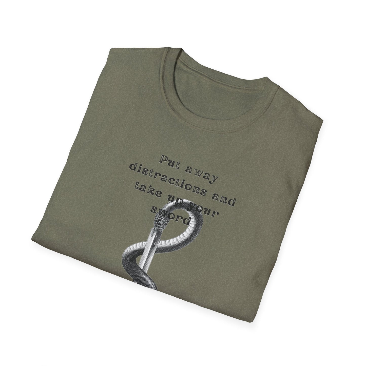 ‘Put Away Distractions’ Softstyle T-Shirt